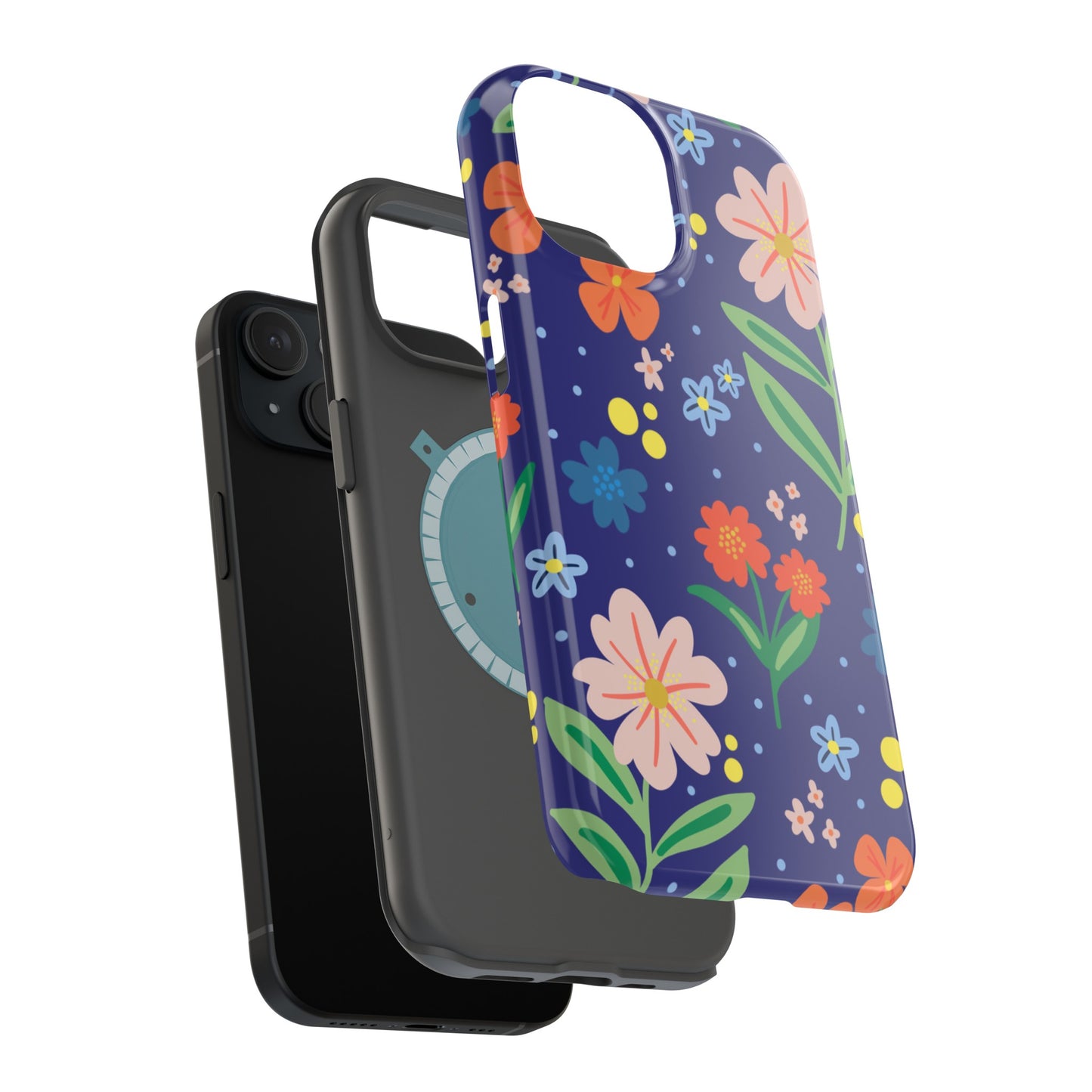 Midnight Floral iPhone Case